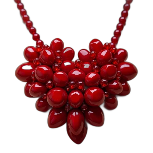 jewelry, crown, 3d render, red transparent PNG cut-out