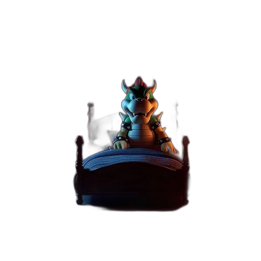 dragon, crown, hat, creature, 3d render, concept art, pixel art, fantasy art transparent PNG cut-out