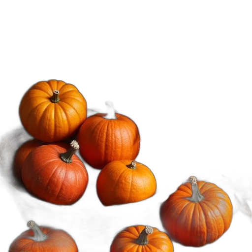 food, photorealistic, 3d render, earth tones, monochrome, colorful, thanksgiving, theme transparent PNG cut-out