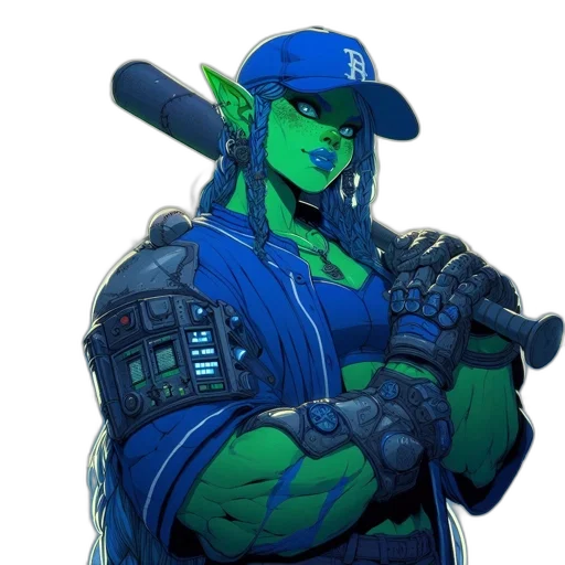 staff, weapon, concept art, fantasy art, comic book art, pixel art, green, blue transparent PNG cut-out