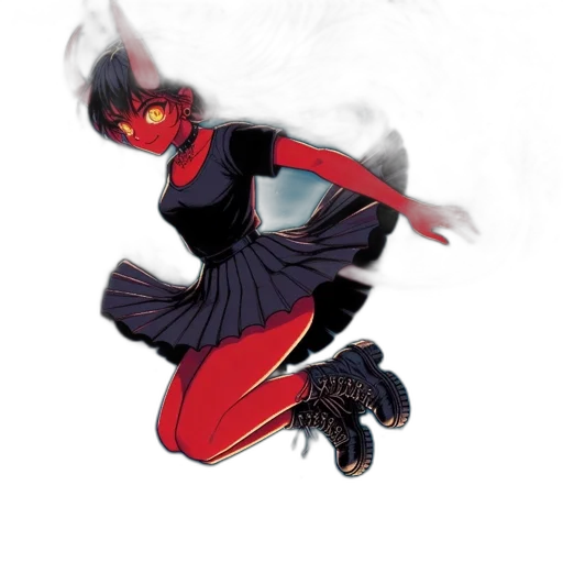 mask, dragon, staff, dress, concept art, fantasy art, comic book art, anime transparent PNG cut-out