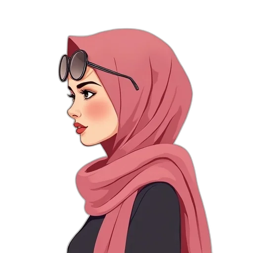 face, mask, jewelry, staff, cartoon, comic book art, concept art, anime transparent PNG cut-out