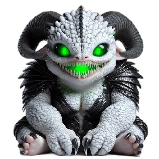 dragon, creature, animal, mask, 3d render, concept art, fantasy art, photorealistic transparent PNG cut-out