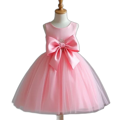 dress, 3d render, pastel, short transparent PNG cut-out