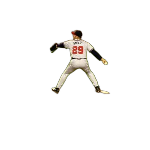 baseball, player, wearing, number, about, throw, ball transparent PNG cut-out