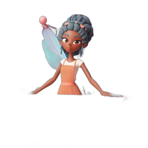 staff, creature, concept art, 3d render, cartoon, fantasy art, underwater, outer space transparent PNG cut-out