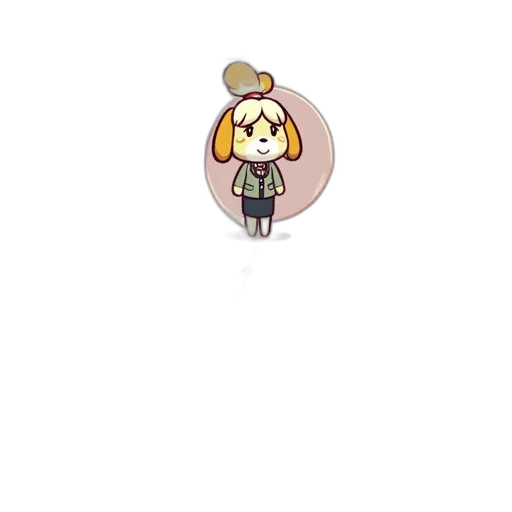 staff, creature, animal, jacket, pixel art, concept art, cartoon, anime transparent PNG cut-out