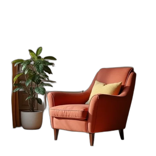 furniture, 3d render, photorealistic, concept art transparent PNG cut-out