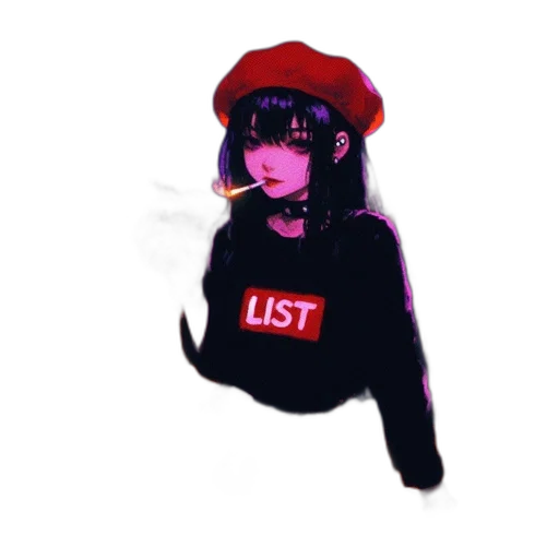 hat, jacket, staff, creature, pixel art, concept art, vaporwave, 3d render transparent PNG cut-out