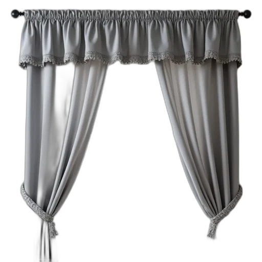 furniture, staff, umbrella, dress, gray, curtain, ruffled, top transparent PNG cut-out