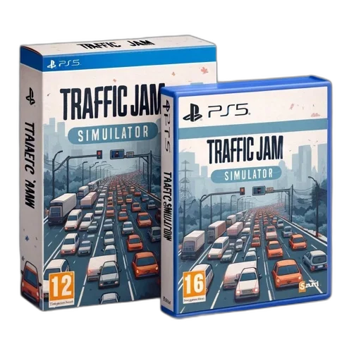 3d render, concept art, photo, shows, copy, traffic, jam, simulator transparent PNG cut-out