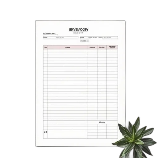 sample, inventory, sheets, small, business transparent PNG cut-out