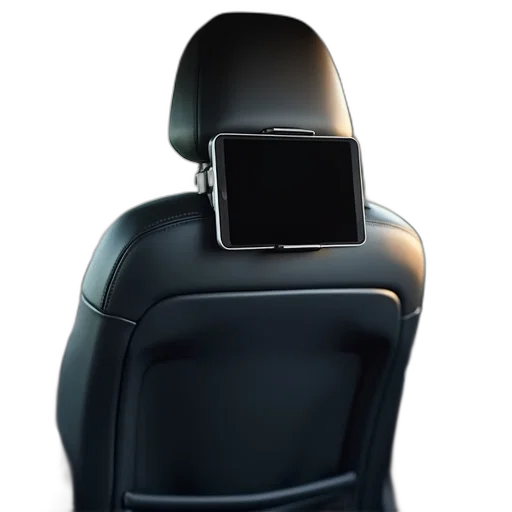 furniture, car, robot, 3d render, concept art, seat, headrest, holder transparent PNG cut-out