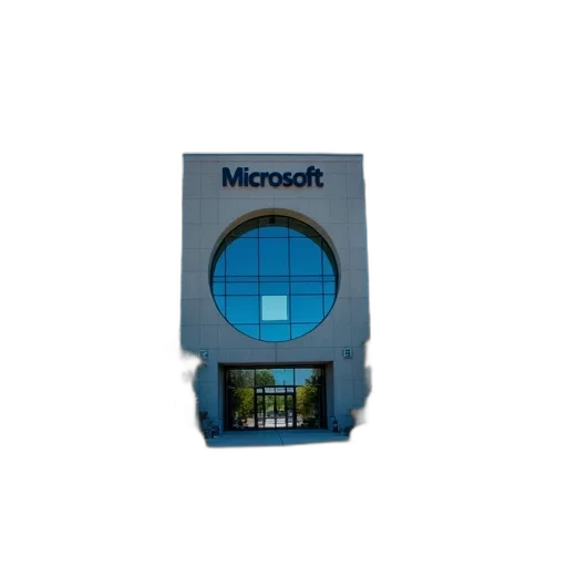robot, building, 3d render, pixel art, modern, large, circular, entrance transparent PNG cut-out