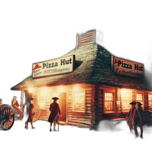 food, building, concept art, photorealistic, 3d render, watercolor, city street, fire transparent PNG cut-out