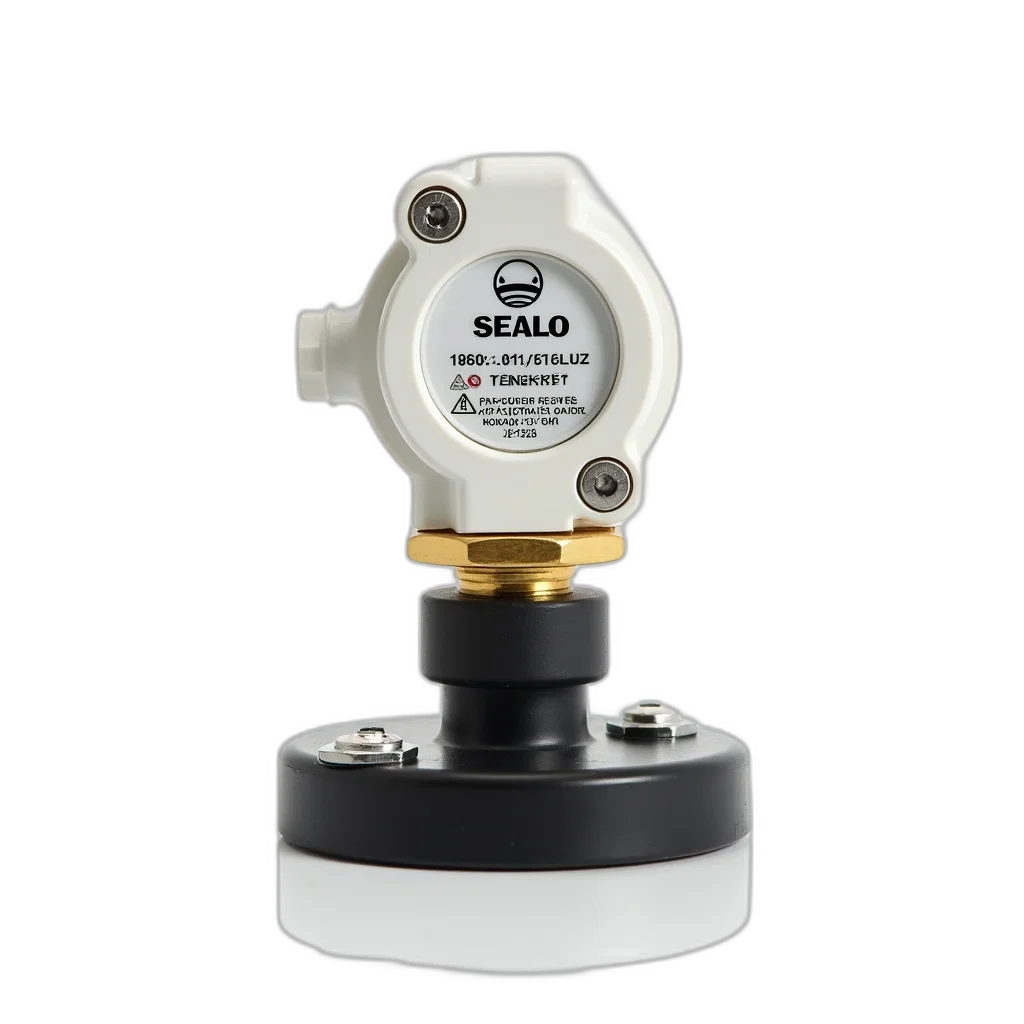 white, gold, pressure, relief, valve, black, base, displayed transparent PNG cut-out