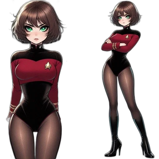 concept art, comic book art, anime, cartoon, outer space, red, dark, image transparent PNG cut-out