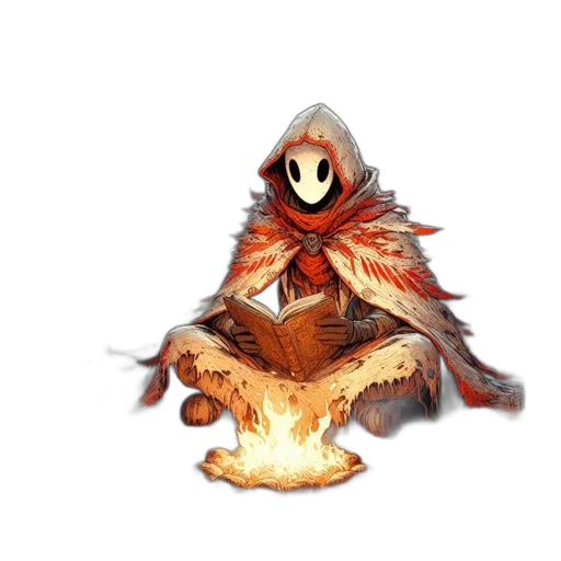 mask, creature, jacket, dragon, concept art, fantasy art, pixel art, comic book art transparent PNG cut-out