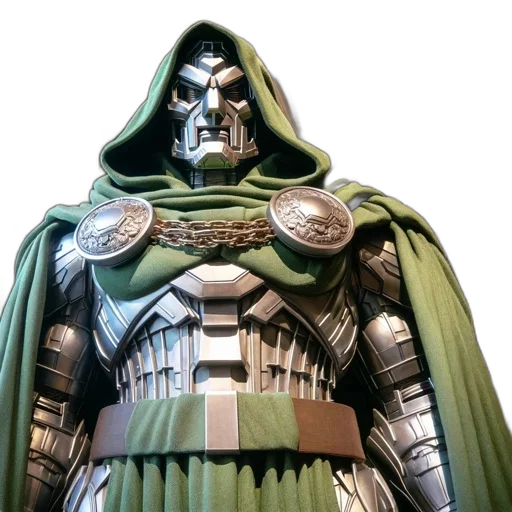 mask, concept art, comic book art, 3d render, green, individual, wearing, long transparent PNG cut-out