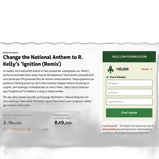 screenshot, petition, website, titled, people, green, background, white transparent PNG cut-out