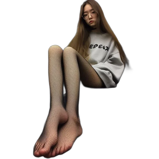 shoes, dress, hair, face, photorealistic, 3d render, pixel art, concept art transparent PNG cut-out