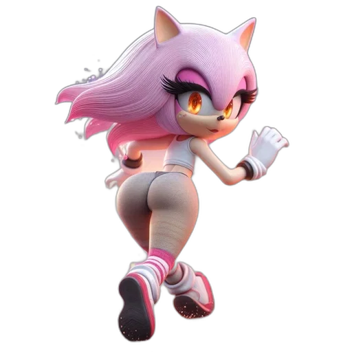 creature, animal, concept art, 3d render, pixel art, fantasy art, animated, female transparent PNG cut-out