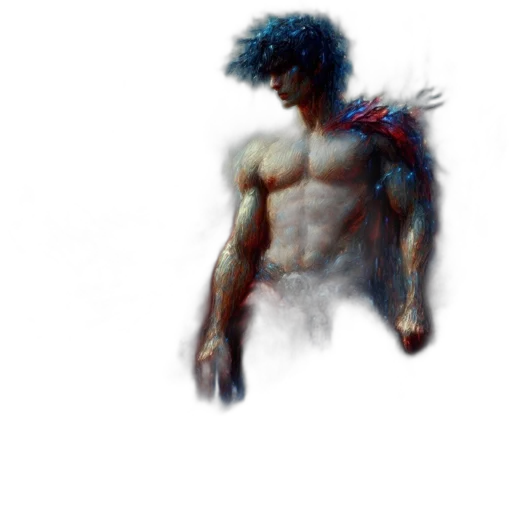 creature, hair, animal, dragon, concept art, pixel art, photorealistic, fantasy art transparent PNG cut-out