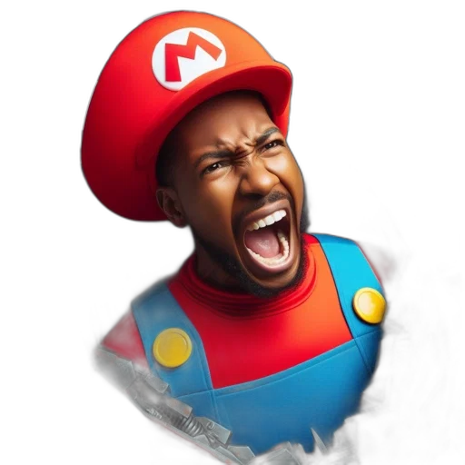 face, hat, staff, animal, concept art, 3d render, photorealistic, comic book art transparent PNG cut-out