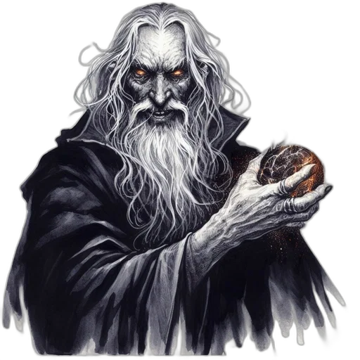 food, face, staff, creature, fantasy art, concept art, comic book art, photorealistic transparent PNG cut-out