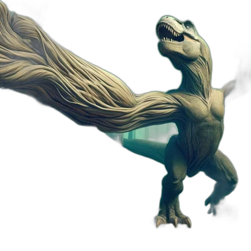 dragon, creature, animal, staff, concept art, fantasy art, 3d render, photorealistic transparent PNG cut-out