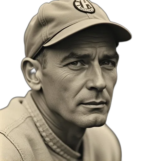 face, hat, photorealistic, comic book art transparent PNG cut-out