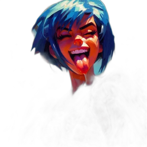 face, creature, mask, staff transparent PNG cut-out