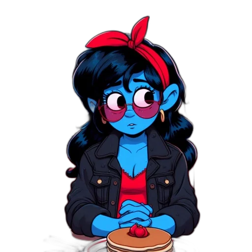 jacket, staff, hat, jewelry, cartoon, concept art, pixel art, comic book art transparent PNG cut-out