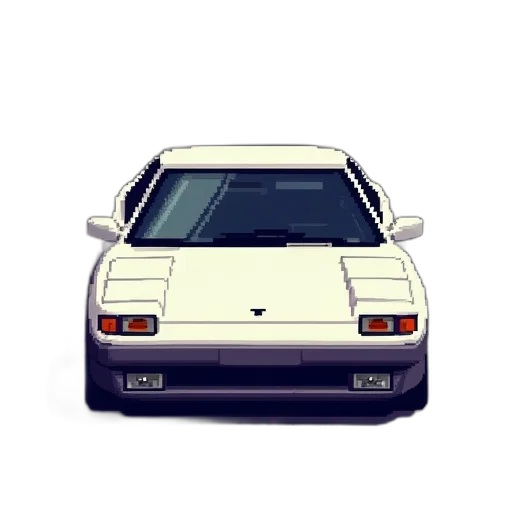 car, animal, weapon, dragon, vaporwave, pixel art, photorealistic, anime transparent PNG cut-out
