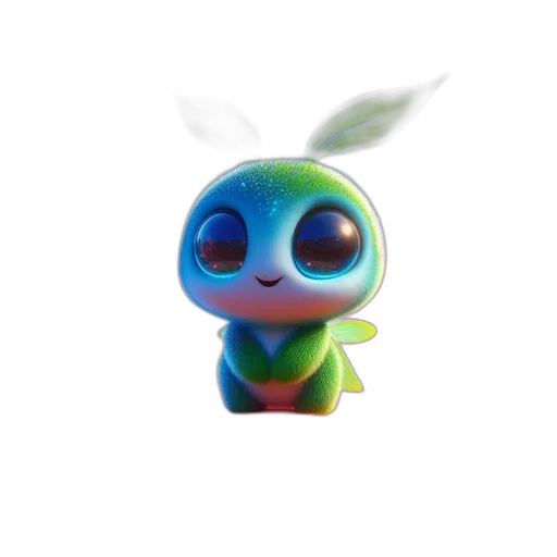 creature, dragon, animal, robot, 3d render, concept art, fantasy art, whimsical transparent PNG cut-out