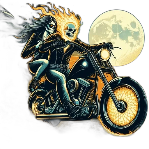 comic book art, concept art, fantasy art, cartoon, dusk, dawn, skeletal, figure transparent PNG cut-out
