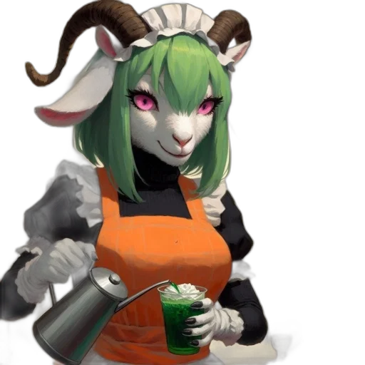 staff, animal, fantasy art, concept art, 3d render, pixel art, green, anthropomorphic transparent PNG cut-out