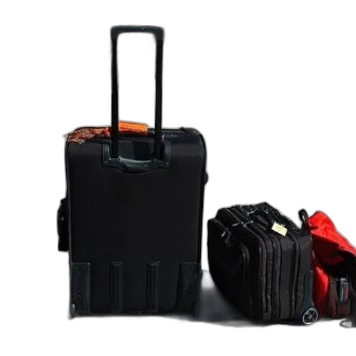 staff, weapon, black, suitcase transparent PNG cut-out