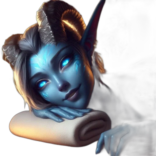 staff, face, mask, dragon, fantasy art, concept art, photorealistic, 3d render transparent PNG cut-out