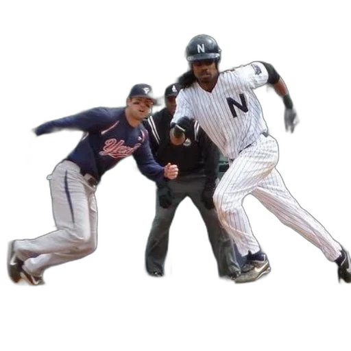 creature, animal, baseball, player, striped, uniform, running, bases transparent PNG cut-out