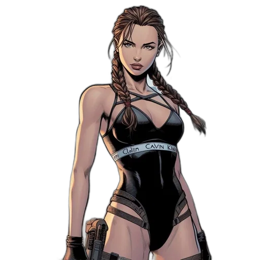 dress, staff, comic book art, concept art, cyberpunk, cartoon, dark, woman transparent PNG cut-out