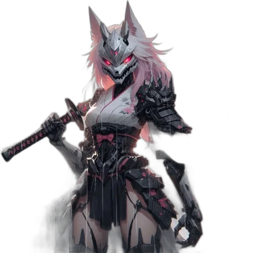 staff, weapon, sword, animal, concept art, fantasy art, cyberpunk, pixel art transparent PNG cut-out
