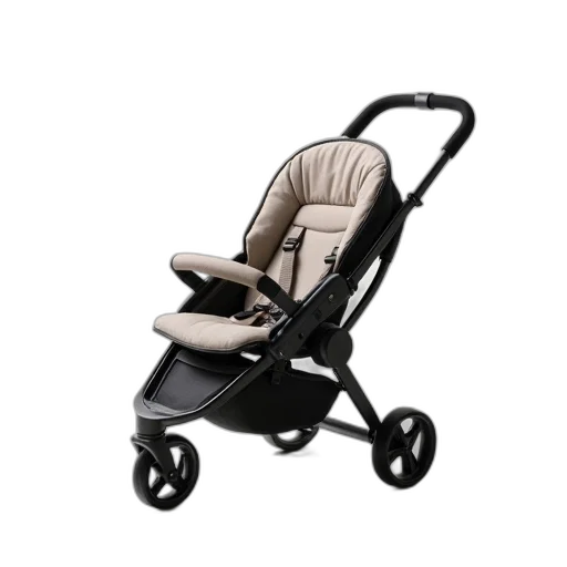 compact, push, chair, handlebar, seat, cushion transparent PNG cut-out