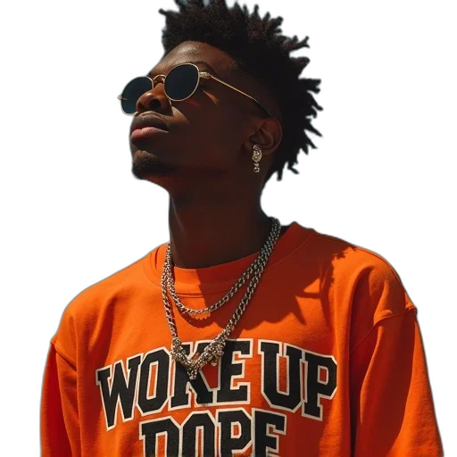 woke, dope, sick, cut transparent PNG cut-out