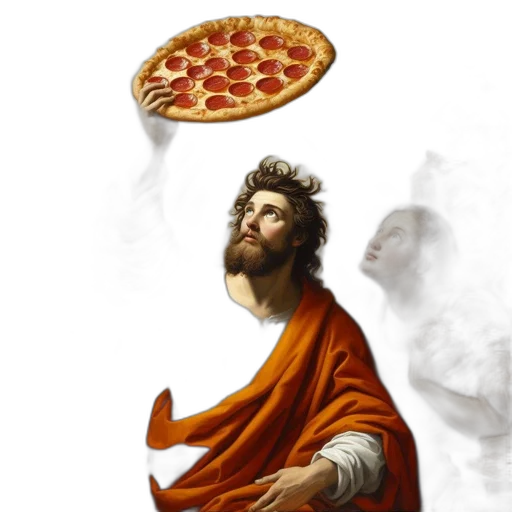 food, crown, concept art, photorealistic, pixel art, fantasy art, fire, artistic transparent PNG cut-out