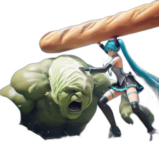 sword, weapon, food, staff, concept art, 3d render, fantasy art, anime transparent PNG cut-out