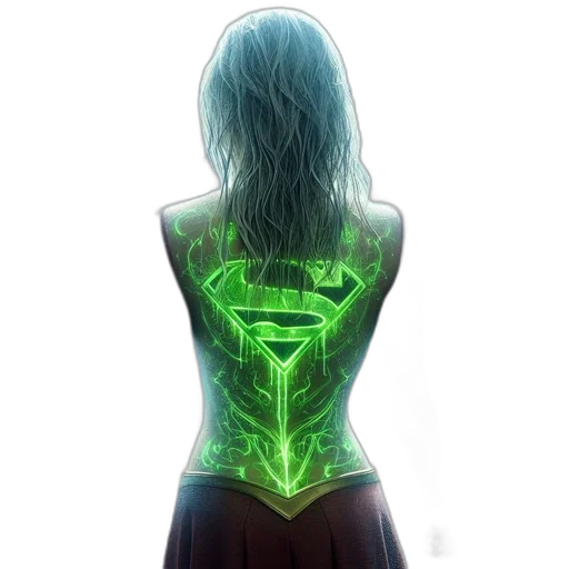 dress, jacket, jewelry, robot, concept art, fantasy art, cyberpunk, comic book art transparent PNG cut-out