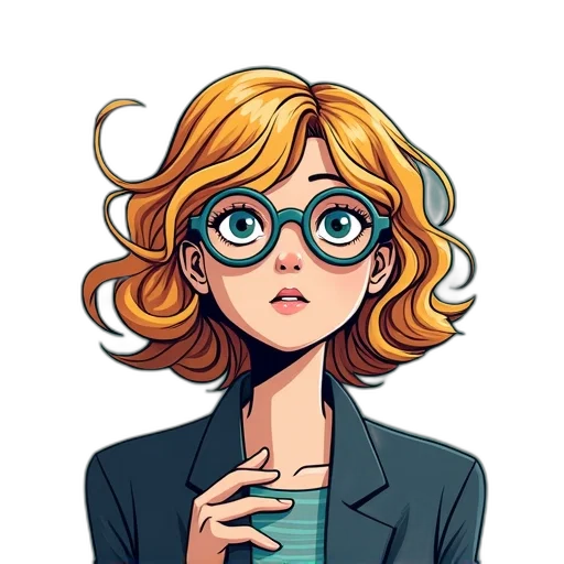 face, staff, mask, hair, cartoon, comic book art, anime, concept art transparent PNG cut-out