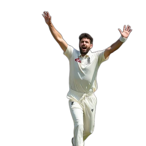 victorious, bowling, bowler, celebrates transparent PNG cut-out