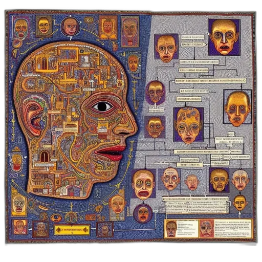 mask, face, robot, jewelry, concept art, artistic, portrayal, abstract transparent PNG cut-out